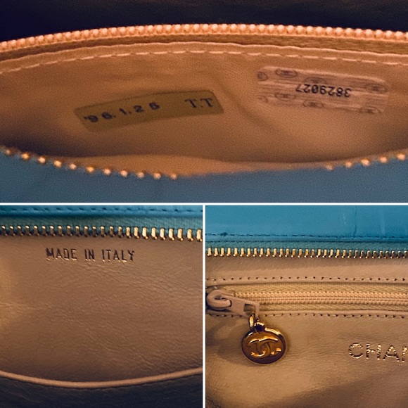 💙CHANEL😍Mini Matelasse Light Blue Lambskin Bag - Picture 5 of 15